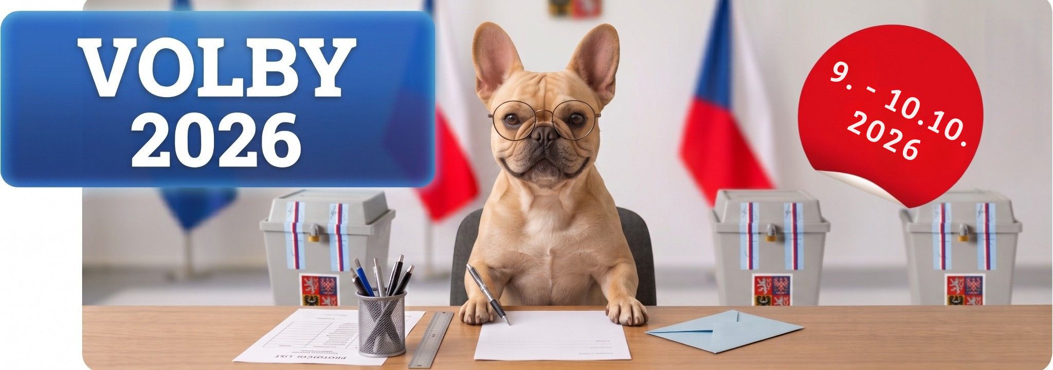 Volby 2026 – vybavení volebních místností