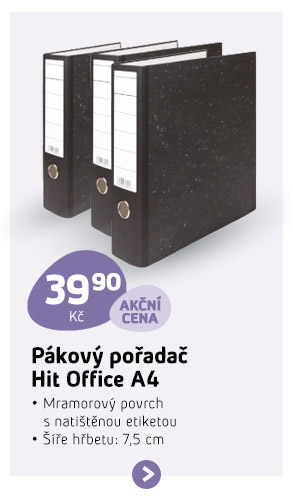 Pákový pořadač Hit Office A4