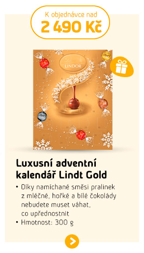  Luxusní adventní kalendář Lindt Gold 300 g