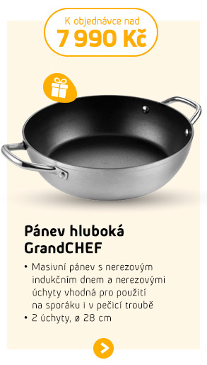 Pánev hluboká GrandCHEF ø 28 cm, 2 úchyty