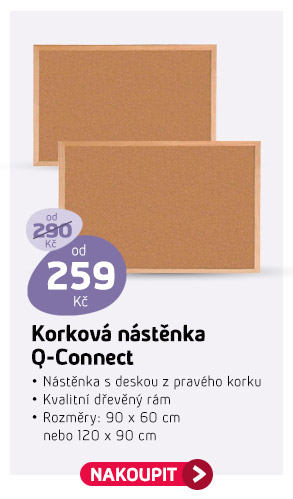 Korková nástěnka Q-Connect