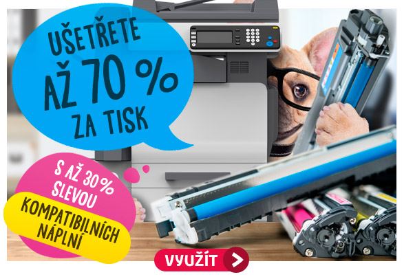 Vyzkoušejte kvalitní kompatibilní tonery a ušetřete za tisk
