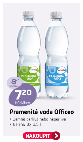 Pramenitá voda Officeo