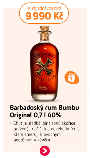 Barbadoský rum Bumbu Original 0,7l