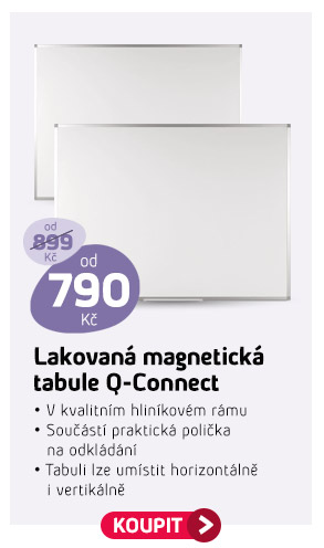 Lakovaná magnetická tabule Q-Connect