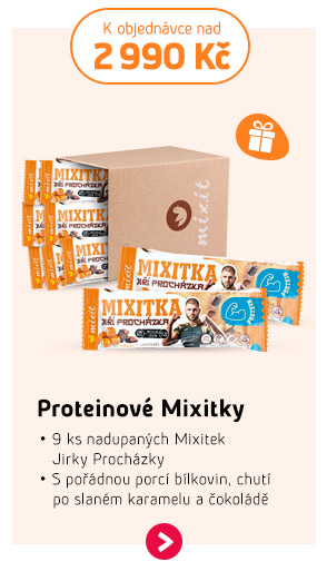 Proteinové Mixitky - Slaný karamel a čokoláda
