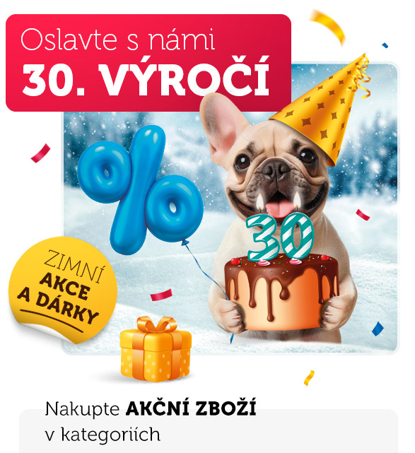 Oslavte s námi 30. výročí - zimní akce a dárky
