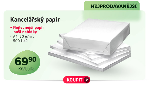 Nejprodávanější papír