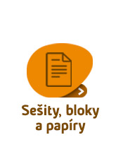 Sešity, bloky a papíry