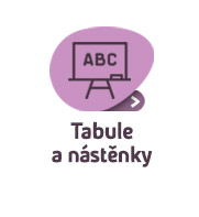 Tabule a nástěnky