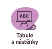 Tabule a nástěnky