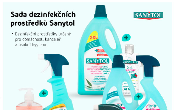 Sada dezinfekčních prostředků Sanytol