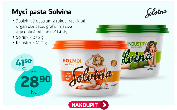 Mycí pasta Solvina