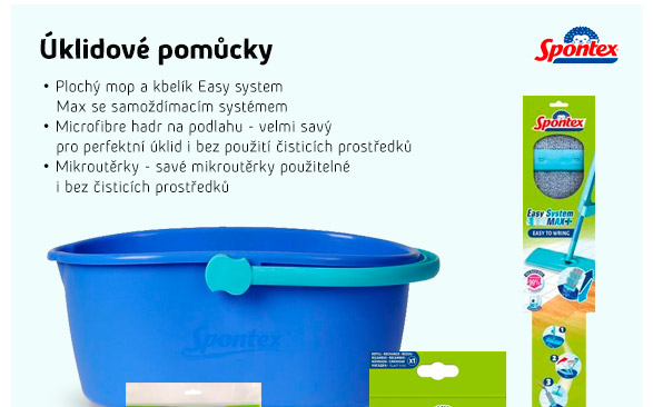 Úklidové pomůcky