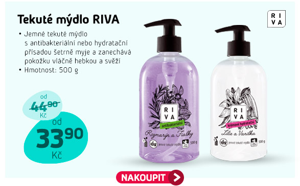 Tekuté mýdlo Riva