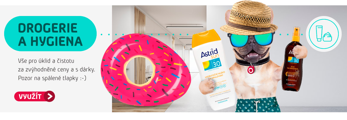 Dovolená bez stresu a shánění - DROGERIE A HYGIENA