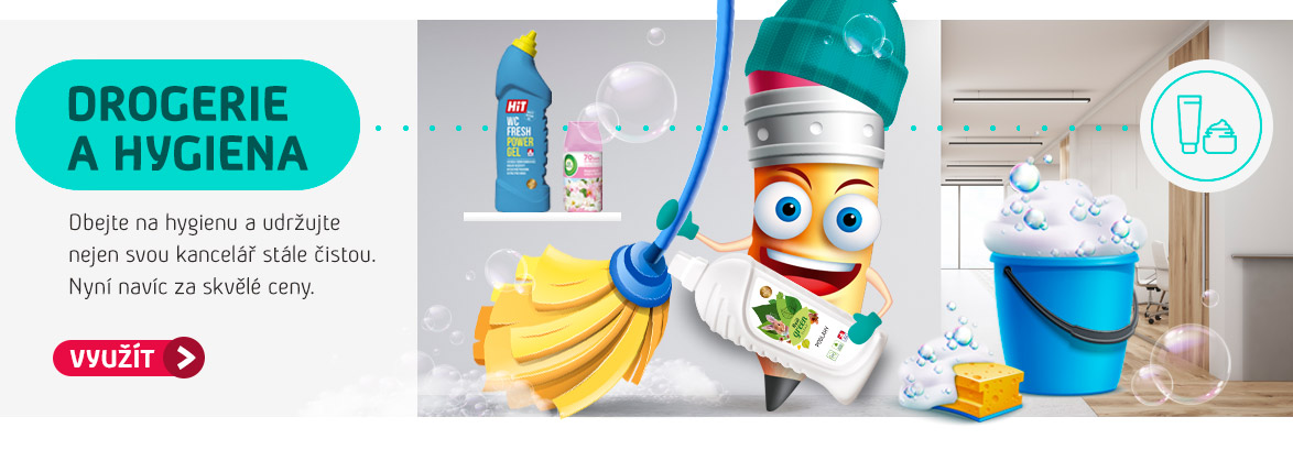 Slevy, akce a dárky na jednom místě - DROGERIE A HYGIENA