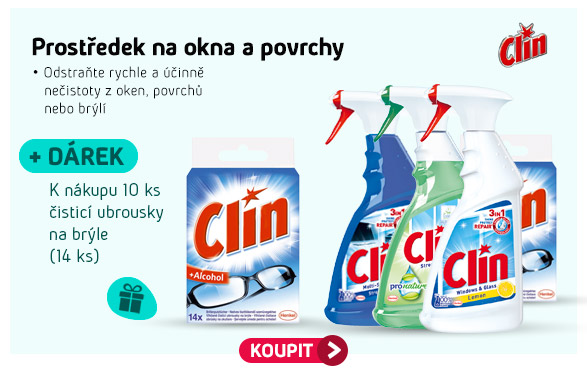 Prostředek na okna a povrchy
