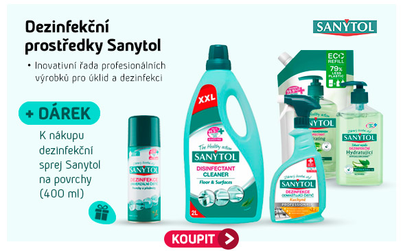 Dezinfekční prostředky Sanytol