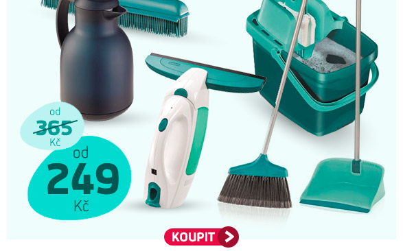 Vše pro úklid Vaší kanceláře od Leifheit za akční ceny
