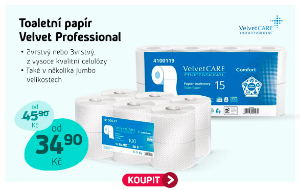 Toaletní papír Velvet Professional