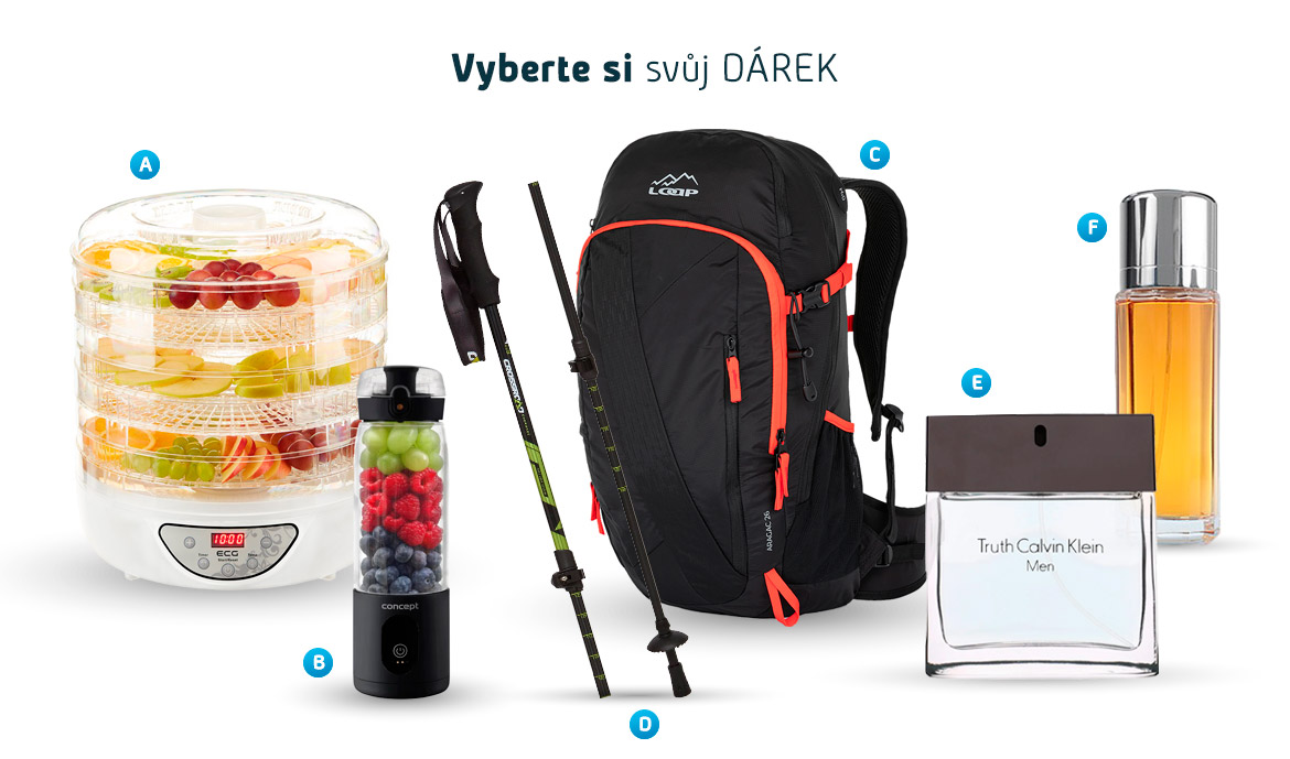 Popis dárků