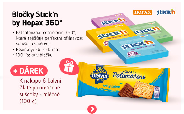 Bloček 360 Stick'n by Hopax