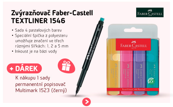 Zvýrazňovač Faber-Castell TEXTLINER 1546