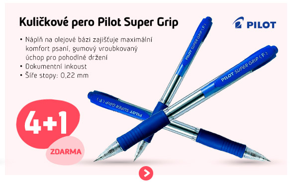 Kuličkové pero Pilot Super Grip
