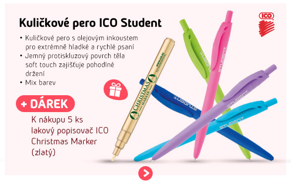 Kuličkové pero ICO Student