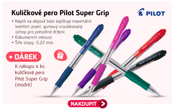 Kuličkové pero Pilot Super Grip