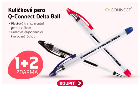 Kuličkové pero Q-Connect Delta Ball