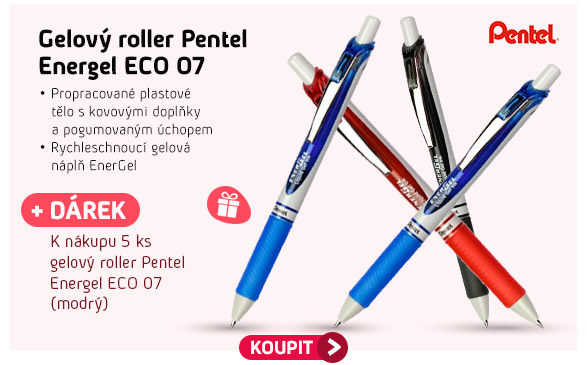 Gelový roller Pentel Energel ECO 07