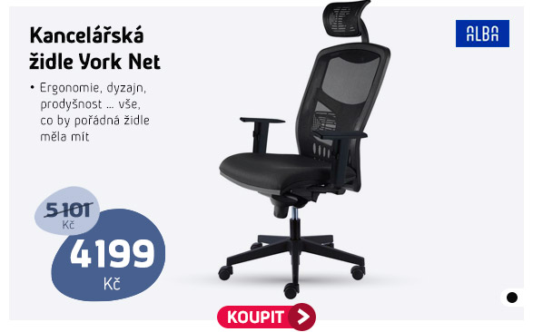 Kancelářská židle York Net