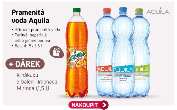 Pramenitá voda Aquila
