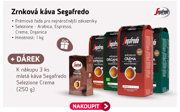Zrnková káva Segafredo