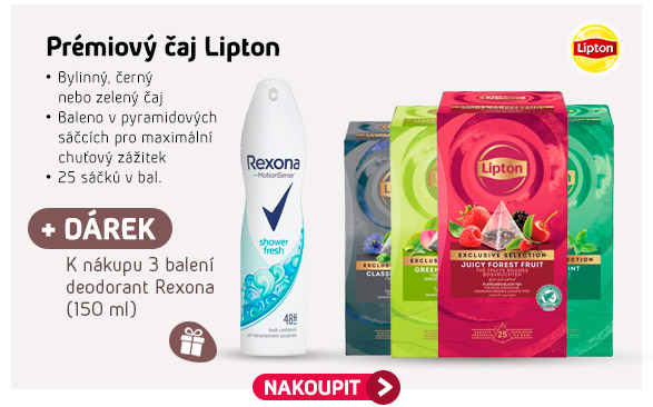 Prémiový čaj Lipton