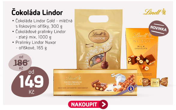 Čokoláda Lindor
