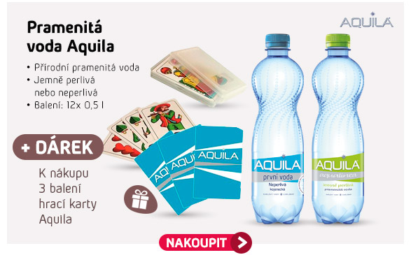 Pramenitá voda Aquila