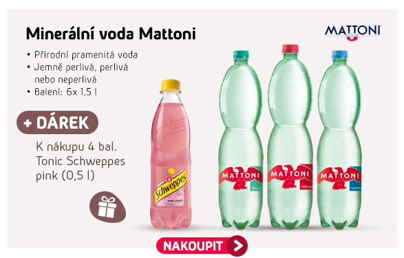 Minerální voda Mattoni