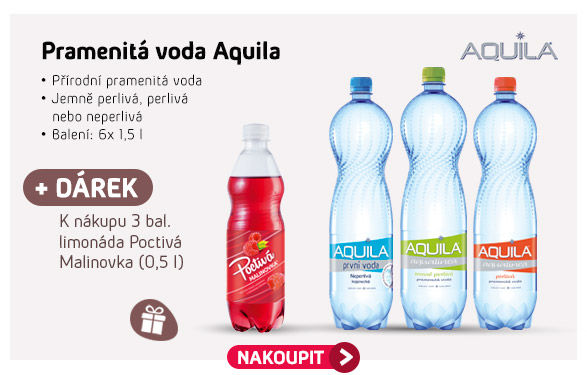 Pramenitá voda  Aquila