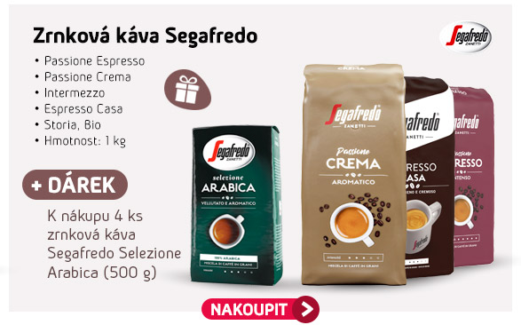 Zrnková káva Segafredo