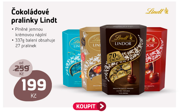 Čokoládové pralinky Lindt