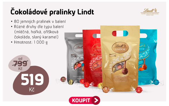 Čokoládové pralinky Lindt