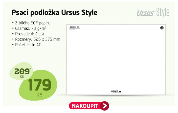 Psací podložka Ursus Style