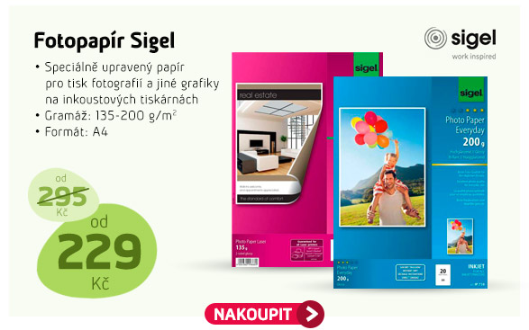 Fotopapír Sigel