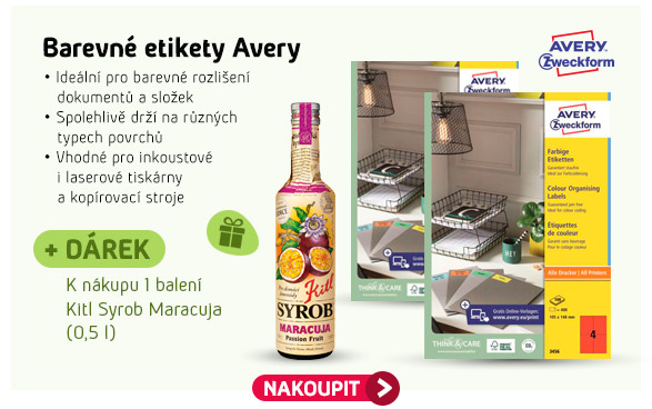 Avery barevné etikety