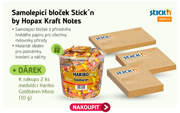 Samolepicí bloček Stick´n by Hopax Kraft Notes