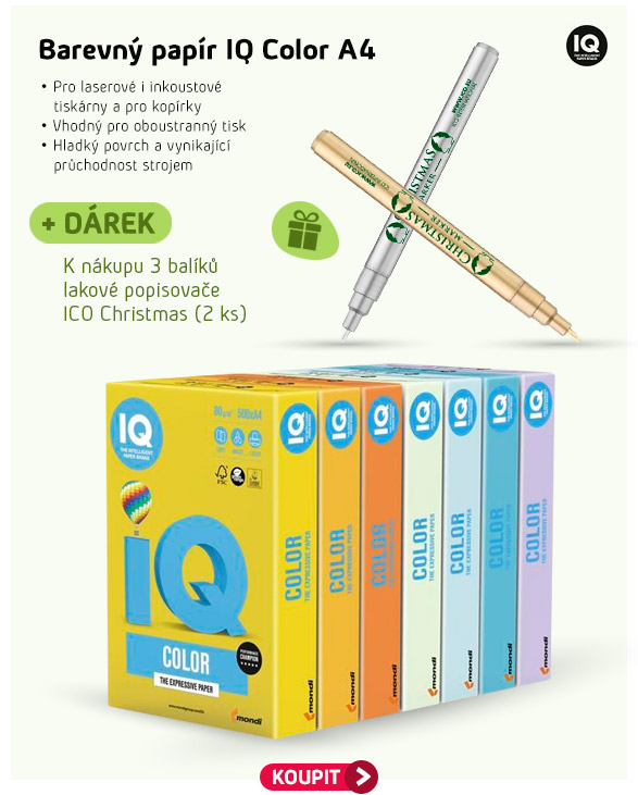 Barevný papír IQ Color A4