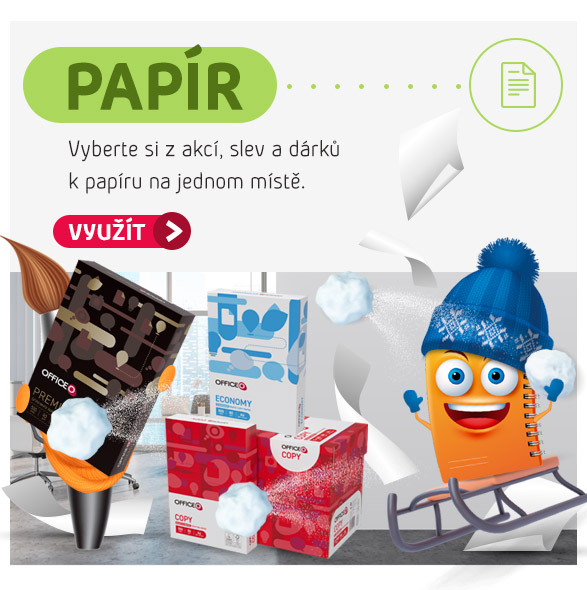 Slevy, akce a dárky na jednom místě - PAPÍR